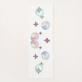 Dreamy little bear, bubbles, and stars- yoga mat yogamatte (Rückseite)