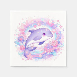 Dreamy Little Dolphin Baby Dusche Serviette