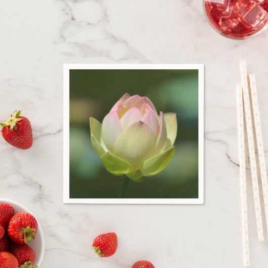 Dreamy Lotus Blossom Serviette (Beispiel)