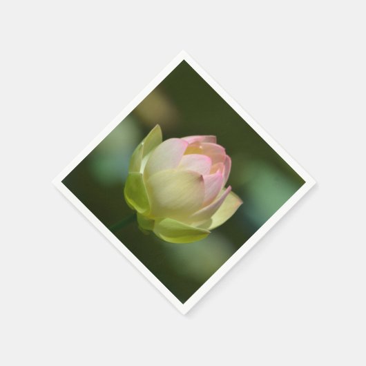 Dreamy Lotus Blossom Serviette (Ecke)