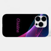 Dreamy Magenta und Blue Sweep Artwork Case-Mate iPhone Hülle (Rückseite (Horizontal))