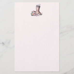 Dreamy Marie Antoinette Personal Briefpapier