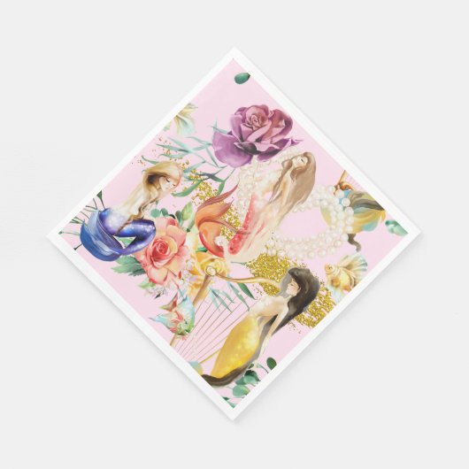 Dreamy Mermaid Serviette (Ecke)