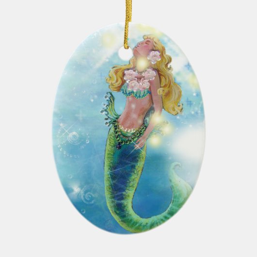 Dreamy Mermaid Weihnachtsschmuck (Vorne)