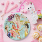 Dreamy mermaids pappteller (Party)