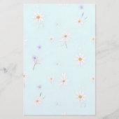 Dreamy Mint Meadow Briefpapier (Vorderseite)