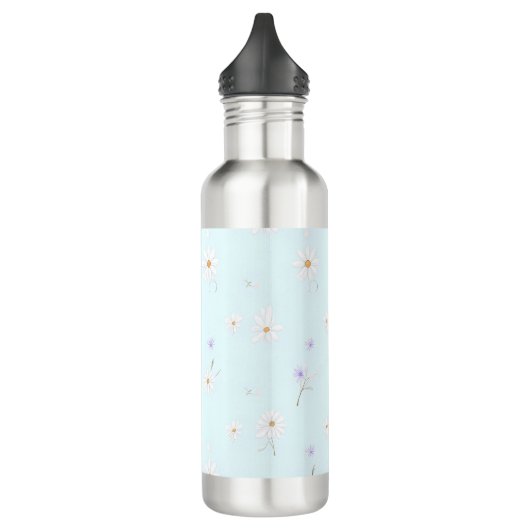 Dreamy Mint Meadow Edelstahlflasche (Links)
