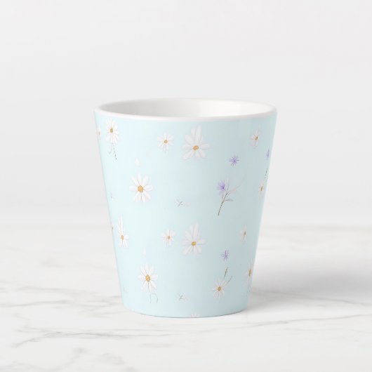 Dreamy Mint Meadow Milchtasse (Vorderseite)