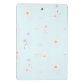 Dreamy Mint Meadow Mini Klemmbrett (Rückseite)