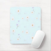 Dreamy Mint Meadow Mousepad (Mit Mouse)
