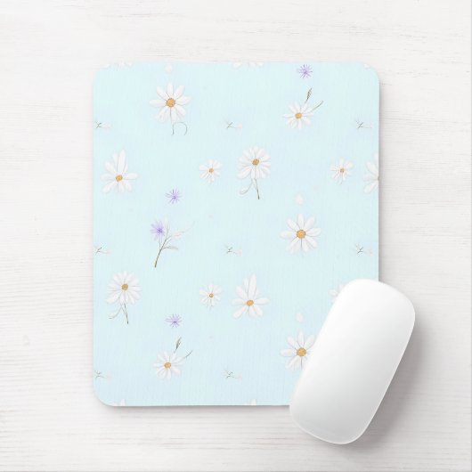Dreamy Mint Meadow Mousepad (Mit Mouse)