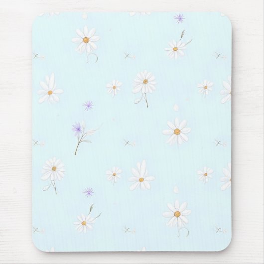 Dreamy Mint Meadow Mousepad (Vorne)