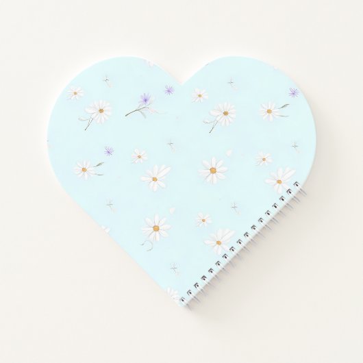 Dreamy Mint Meadow Notizblock (Rückseite)