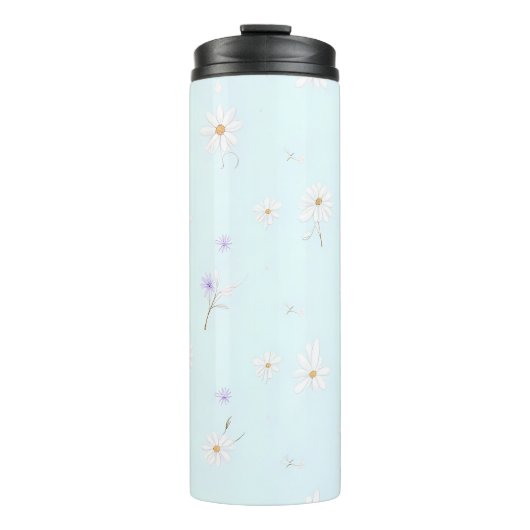 Dreamy Mint Meadow Thermosbecher (Vorderseite)