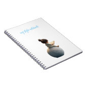 Dreamy Moon Girl Notebook – Cute Celestial Journal Notizblock (Rechte Seite)