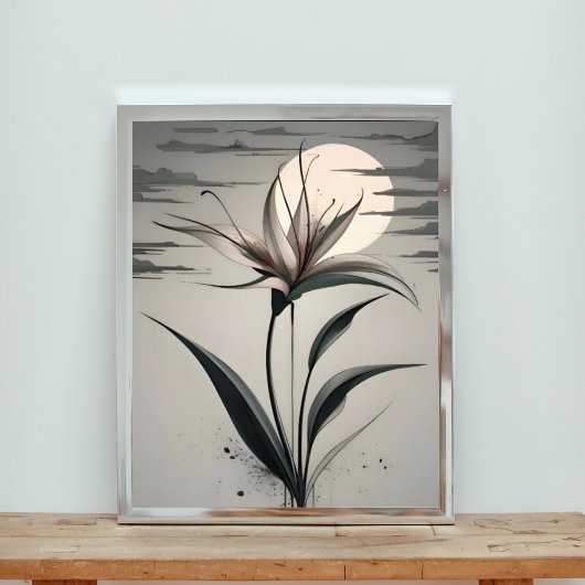 Dreamy Moonflower Fotodruck