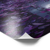 Dreamy Moonlight Willow Tree Fotodruck (Ecke)