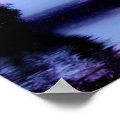 Dreamy Morning Sunrise Poster (Ecke)