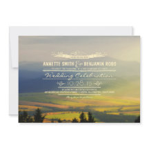 Dreamy Mountains Hochzeitseinladungen