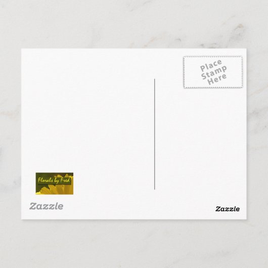 Dreamy Narcissus Postkarte (Rückseite)