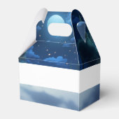 Dreamy Night Party Giraffe Kids Favor Box Geschenkschachtel (Rückseite)