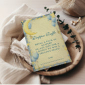 Dreamy Night Sky Diapper Raffle Begleitkarte