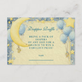 Dreamy Night Sky Diapper Raffle Begleitkarte (Vorderseite)