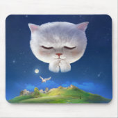 Dreamy Night Sky mit Cat Mousepad (Vorne)
