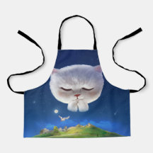 Dreamy Night Sky mit Cat