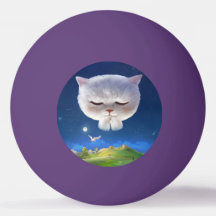 Dreamy Night Sky mit Cat