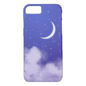 Dreamy Night Sky mit Crescent Moon Case-Mate iPhone Hülle (Rückseite)