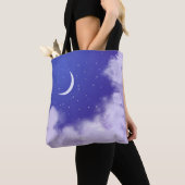 Dreamy Night Sky mit Crescent Moon Tasche (Von Nahem)