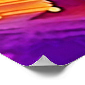 Dreamy Night: Starry Landscape Poster (Ecke)