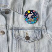 Dreamy Nighttime Forest Button (Beispiel)