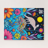 Dreamy Nighttime Forest Puzzle (Horizontal)