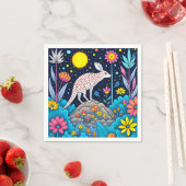 Dreamy Nighttime Forest Serviette (Beispiel)