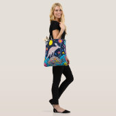 Dreamy Nighttime Forest Tasche (Am Model)