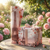 Dreamy Paris Romance: Eiffel Tower Geschenkpapier Set