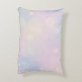 Dreamy Pastel Bokeh Hintergrund Dekokissen (Rückseite(Vertikal))