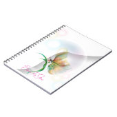 Dreamy Pastel Butterfly Notebook Notizblock (Linke Seite)