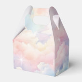 Dreamy Pastel Cloud Nine Brautparty Geschenkschachtel (Rückseite)