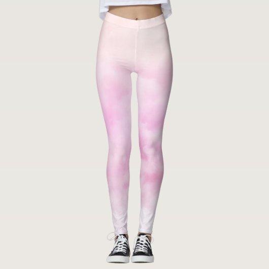 Dreamy Pastel Clouds #2 #decor #art Leggings (Vorderseite)