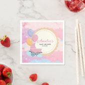 Dreamy Pastel Clouds Babydusche Serviette (Beispiel)