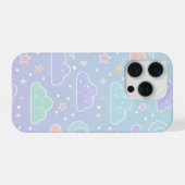 Dreamy Pastel Clouds Phone Case iPhone Hülle (Rückseite (Horizontal))