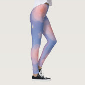 Dreamy Pastel Galaxy Art Leggings (Rechts)