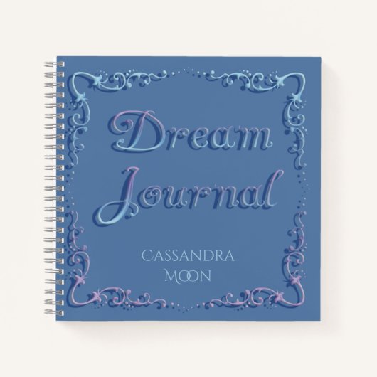 Dreamy Pastel Journal Notizblock (Vorderseite)
