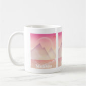 Dreamy Pastel Mountain Landschaft Kaffeetasse (Links)
