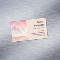 Dreamy Pastel Mountain Landschaft