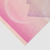 Dreamy Pastel Mountain Landschaft Seidenpapier (Ausschnitt)