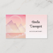 Dreamy Pastel Mountain Landschaft